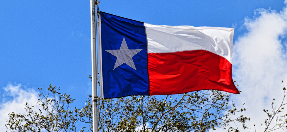 Photo of Texas flag