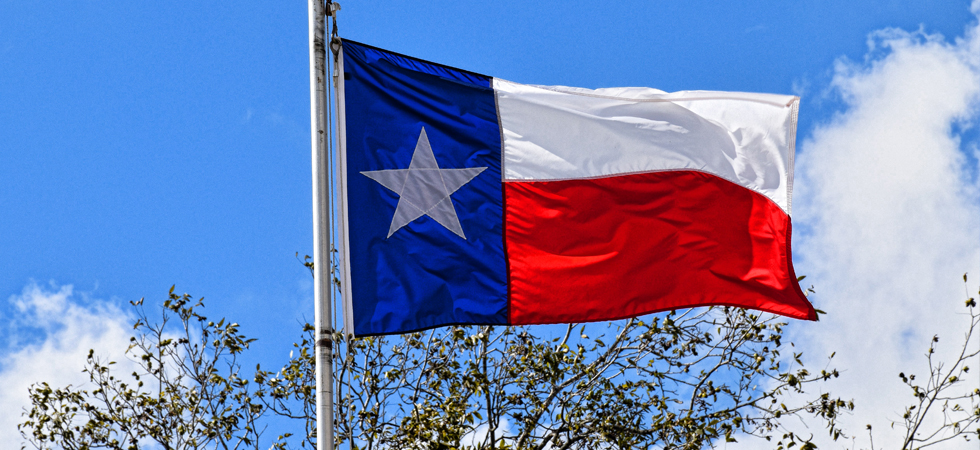 Photo of Texas flag